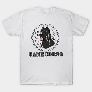 Cane corso cool aesthetic print T-Shirt